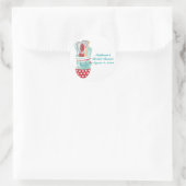 Sticker Rond Ustensiles de cuisine (Sac)