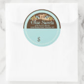 Sticker Rond ustensiles de cuisson à cuisine de la cuisine de (Sac)