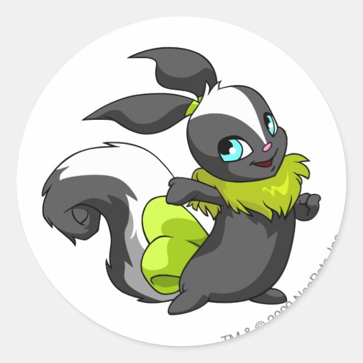 Sticker Rond Usul Skunk (Devant)