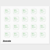 Sticker Rond Utilisateurs en cluster (Feuille)
