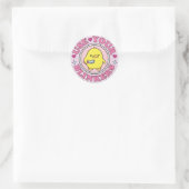 Sticker Rond Utilisez vos clignotants  (Sac)