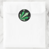 Sticker Rond va en IRLANDE ! (Sac)