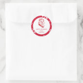 Sticker Rond Vacances à l'Université d'État de Jacksonville (Sac)