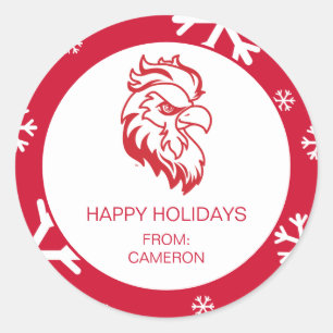 Sticker Rond Vacances à l'Université d'État de Jacksonville