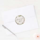 Sticker Rond Vacances Chic Botanique | Phoques d'enveloppes de  (Enveloppe)