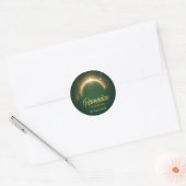 Sticker Rond Vacances de Ramdan Kareem (Enveloppe)