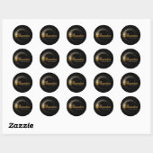 Sticker Rond Vacances Ramadan MubaraK  (Feuille)