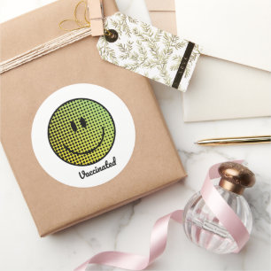 Sticker Rond Vaccin Pro - Immunité - Vaccination