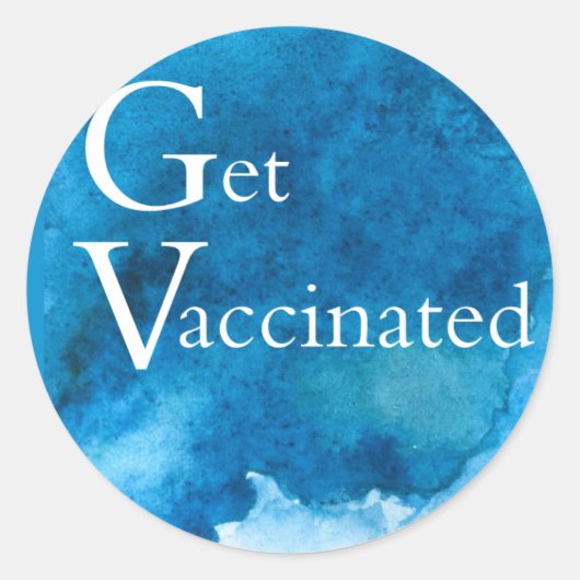 STICKER ROND VACCINÉ (Devant)