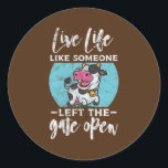 Sticker Rond Vache Chasse Heifer Fermier Vache Lover Propriétai<br><div class="desc">Vache Vache Heifer Fermier Vache Lover Propriétaire Vache Kawaii Grunge Don. Un cadeau parfait pour votre père, maman, papa, hommes, femmes, amis et membres de la famille le jour de Thanksgiving, Noël, Fête des mères, Fête des pères, 4 juillet, 1776 Jour indépendant, Fête des anciens combattants, Fête de l'Halloween, Fête...</div>