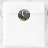 Sticker Rond Vache Holstein (Sac)