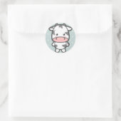 Sticker Rond Vache mûre (Sac)