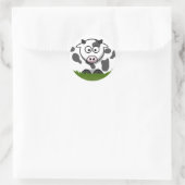 Sticker Rond Vache ronde (Sac)