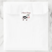 Sticker Rond Vaches (Sac)