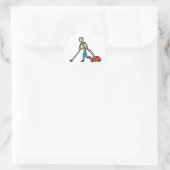 Sticker Rond Vacuumage (Sac)