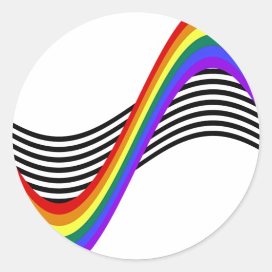 Sticker Rond Vague STR8 Alliés (Devant)