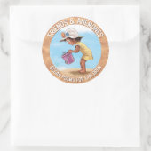 Sticker Rond Vairon (Sac)