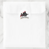 Sticker Rond Vaisselle (Sac)