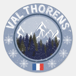 Sticker Rond Val Thorens Station de ski