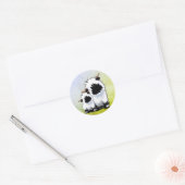 Sticker Rond Valais Blacknose Sheep (Enveloppe)