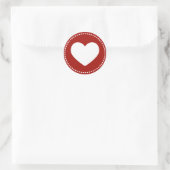 Sticker Rond Valentine (Sac)
