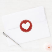 Sticker Rond Valentine (Enveloppe)