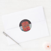 Sticker Rond Valentine Surprise ! (Enveloppe)