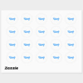 Sticker Rond Valenzuela (Feuille)