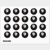 Sticker Rond Vampire (Feuille)