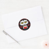 Sticker Rond Vampire junior (Enveloppe)