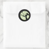 Sticker Rond Vampire Moon (Sac)