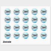 Sticker Rond Vans RV-10 (Feuille)