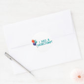 Sticker Rond Vasectomie (Enveloppe)