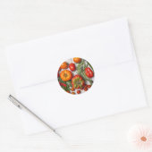 Sticker Rond Vegetable and Herb Harvest (Enveloppe)