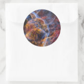 Sticker Rond Vela Supernova reste (Sac)