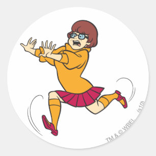 Sticker Rond Velma Running
