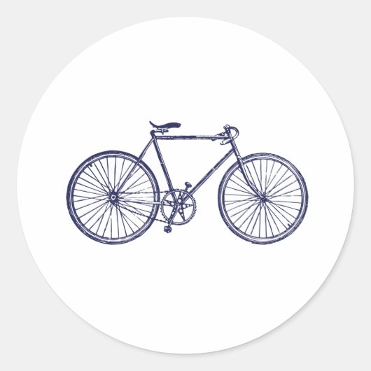 Sticker Rond Vélo (Devant)