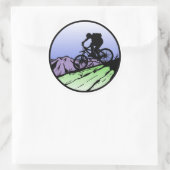 Sticker Rond Vélo (Sac)