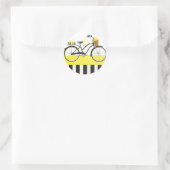 Sticker Rond Vélo Polka Dot (Sac)
