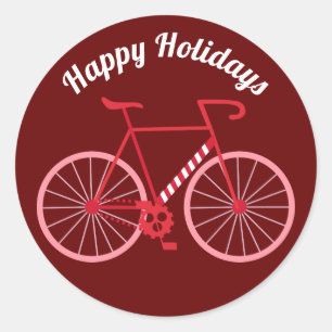 Sticker Rond Vélo Sucre de canne de vacances