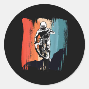 Sticker Rond Vélo tout terrain - Vtt _2