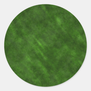 Sticker Rond Velours Grungy Rough Texture : Vert Émeraude Rich