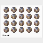 Sticker Rond Vendeur (Feuille)