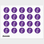 Sticker Rond Vendre (Feuille)