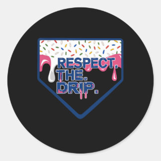 Sticker Rond Vendre Accueil Poche Pour Garçons Crème Glace Spin