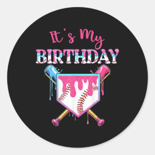 Sticker Rond Vendre Drift Birthday Girl Funny Birthday Home Pla