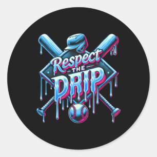 Sticker Rond Vendre La Déchets Pour Les Garçons La Crème De Gla