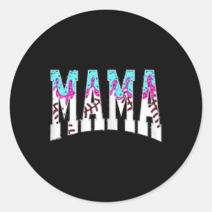Sticker Rond Vendre Mama Coquette Bow Jour Vendre Maman Mère 7