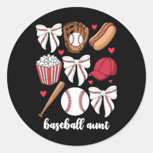 Sticker Rond Vendre Tante Coquette Bow Pour Femmes Nephew Vendr