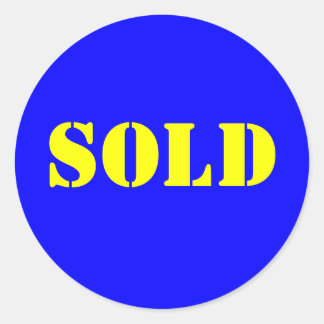 STICKER ROND VENDU